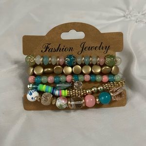 🆕Set Of 5 Fashion Jewelry Bracelets